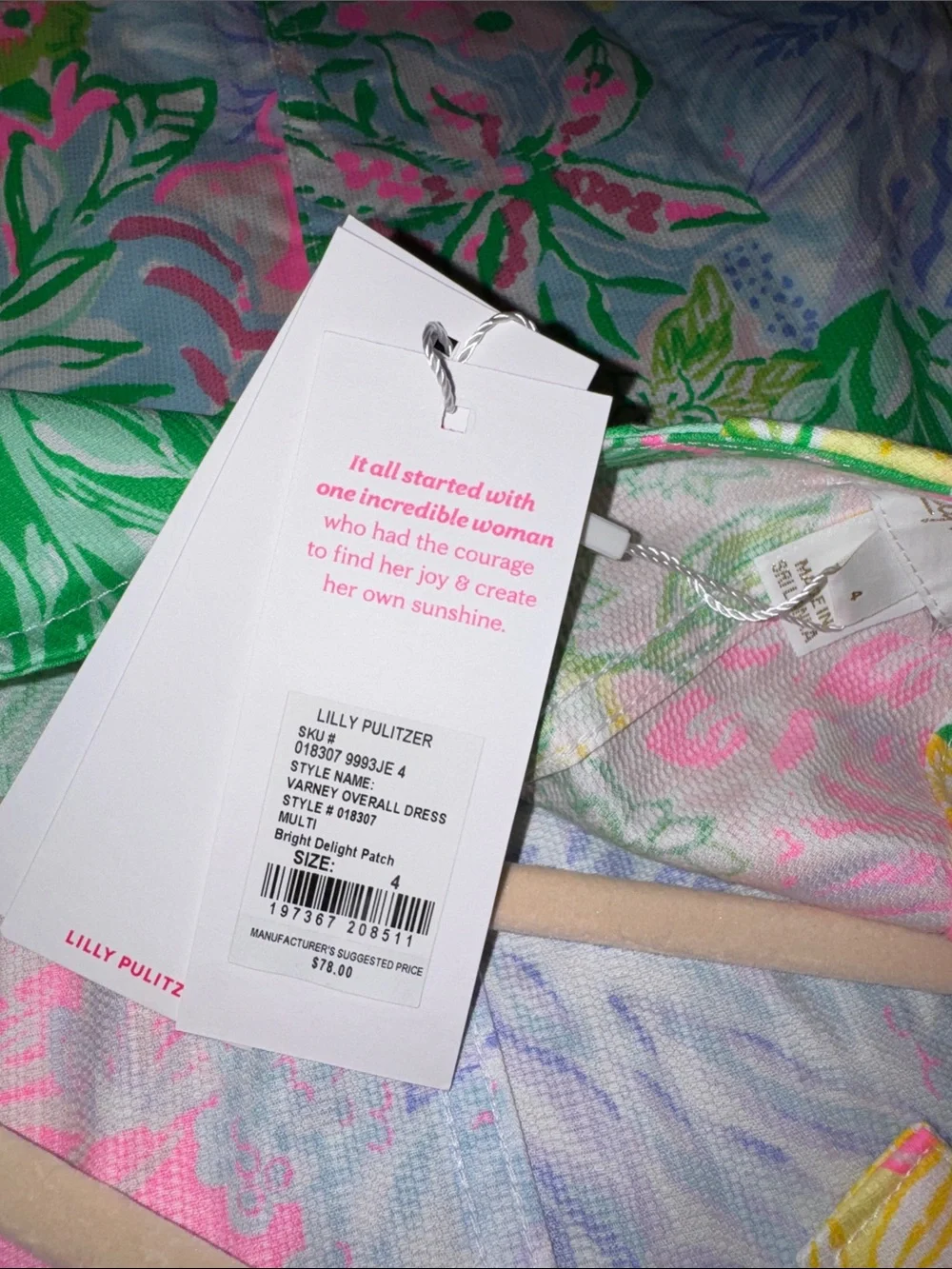 Lilly Pulitzer Varney Overall Dress